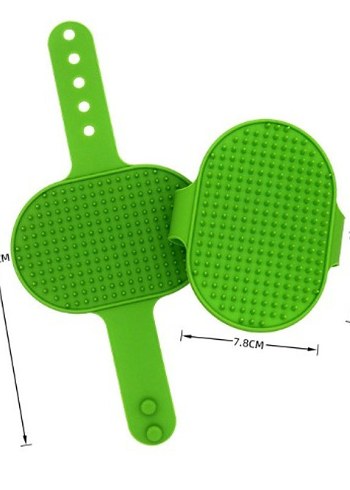 Evcil hayvan silikon tüy toplama yıkama fırçası - Görsel 2