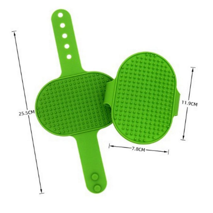 Evcil hayvan silikon tüy toplama yıkama fırçası - Görsel 2