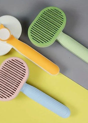 kedi ve köpekler için kendini temizleyen tüy fırçası - Görsel 6