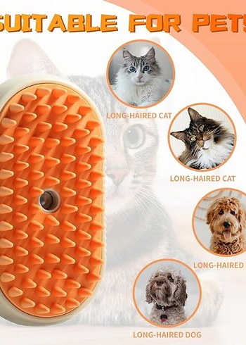 kedi köpek buharlı ped tarağı - Görsel 6