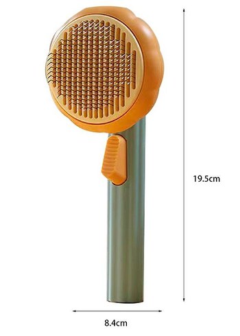 kabak tasarımlı evcil hayvan tarağı - Görsel 4