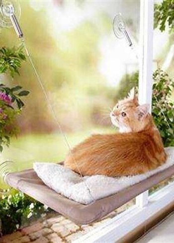 Cama Asılan Pencere Kedi Hamak - Görsel 5