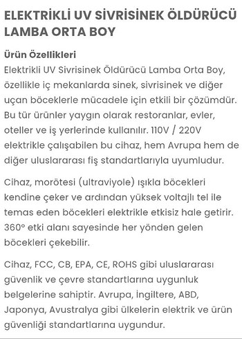 Beden gri Renk sinek öldürücü lamba