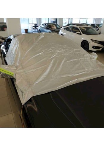 Beden Gri Araba Ön Cam Koruyucu Örtü branda