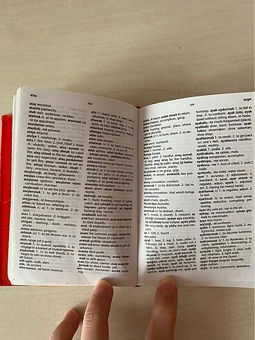 Redhouse ingilizce türkçe sözlük - Görsel 3