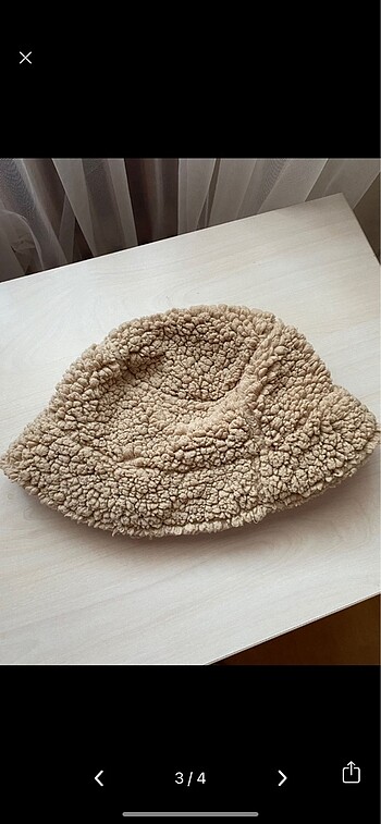 Beden Teddy tüylü yumuşak bucket şapka