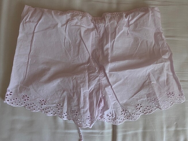s Beden Oysho pudra pembe pijama altı şort
