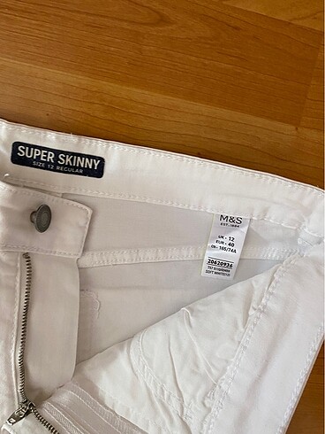 Marks & Spencer Marks and spencer beyaz skinny jean