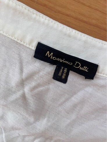 xl Beden Massimo dutti krem bluz