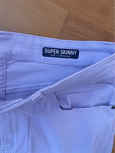 l Beden Marks and spencer lila skinny jean