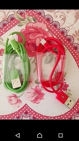 İPhone Şarj Kablosu iki adet fiyatı dir 