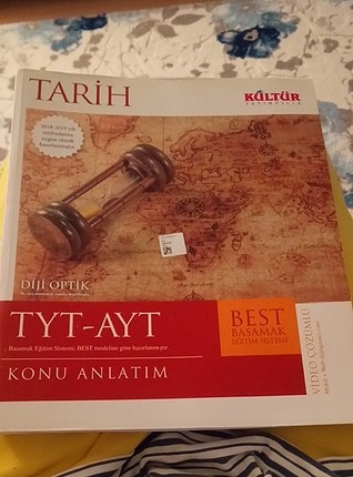 tyt-ayt tarih konu anlatım sıfır hic kulanilmadi 