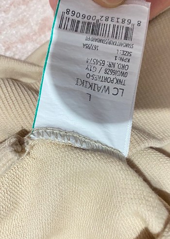 Bej Uzun Kollu  Tişörtü - Görsel 4