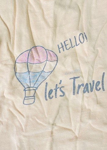 Kız Çocuk Baskılı Tişört Seti, Kısa Kollu - Görsel 3