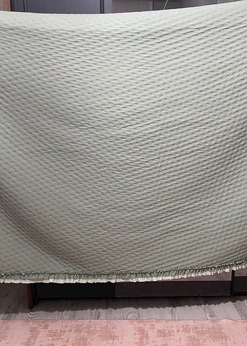 Haki Karaca Home Yatak Örtüsü - Görsel 5