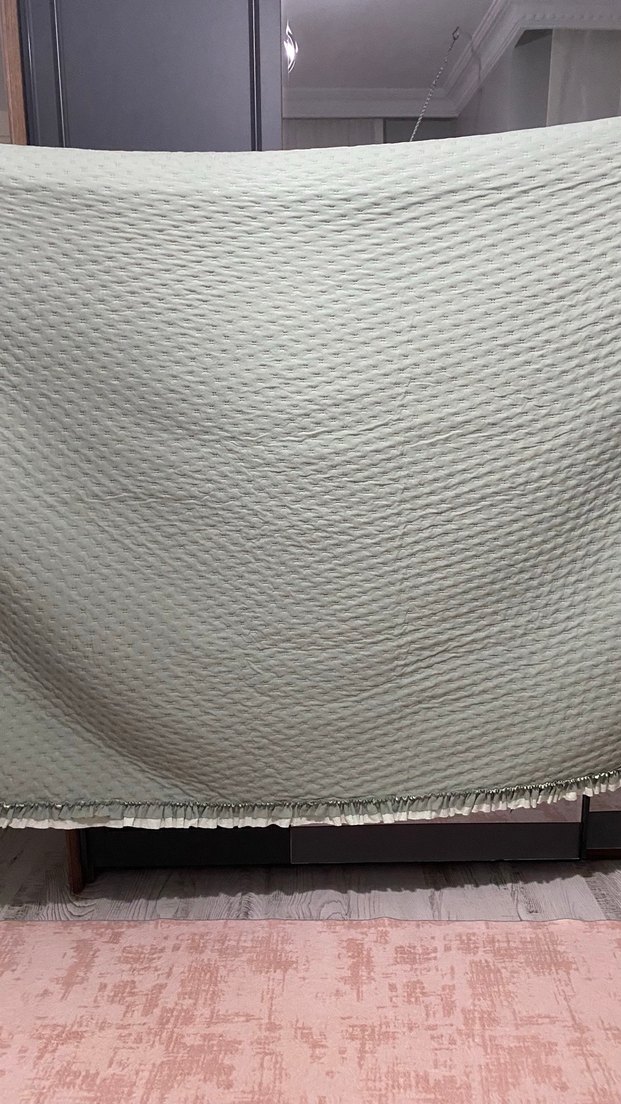 Haki Karaca Home Yatak Örtüsü - Görsel 5