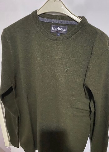 Barbour Haki Triko Kazak Xl Si Kaldi Sadece