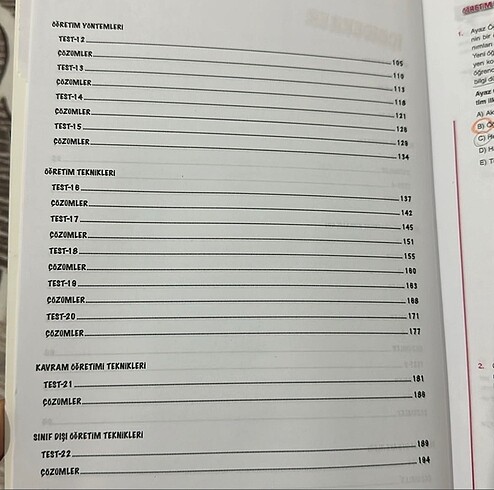  Beden Renk Öğretim yöntem ve teknikleri konu anlatım ve soru bankası