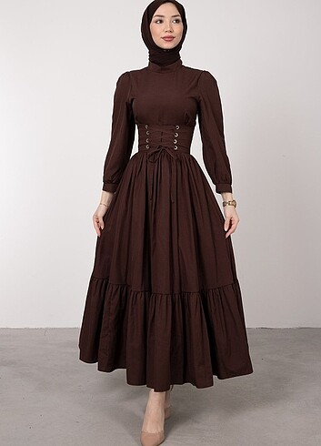 38 Beden Tesettür vintage elbise