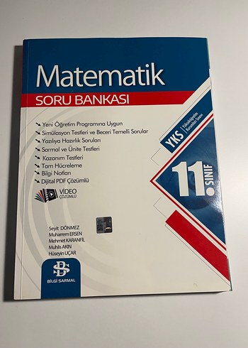 11. Sınıf Matematik Soru Bankası - Bilgi Sarmal