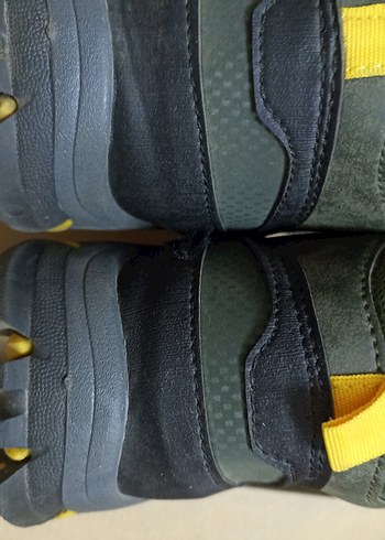 Gri Haki Sarı Erkek Outdoor Botları Yılan Desenli TOREX Marka - Görsel 5