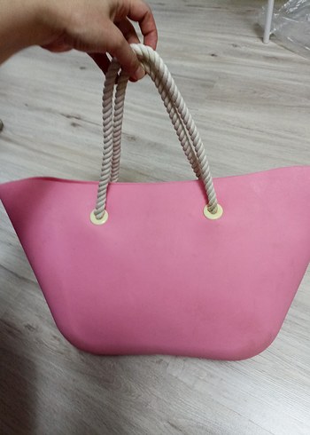 Beden Pembe Plaj Kadın Çanta