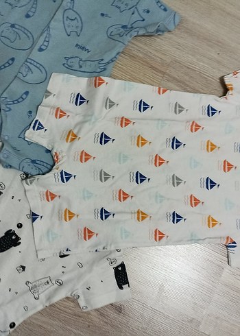 Beyaz Bebek Atlet ve Body Seti - Görsel 3