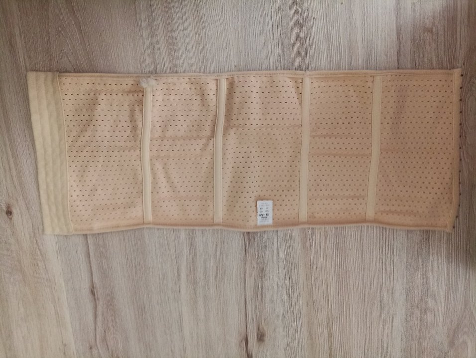 Bej Baskılı Göğüs Destek Korsesi - Görsel 3