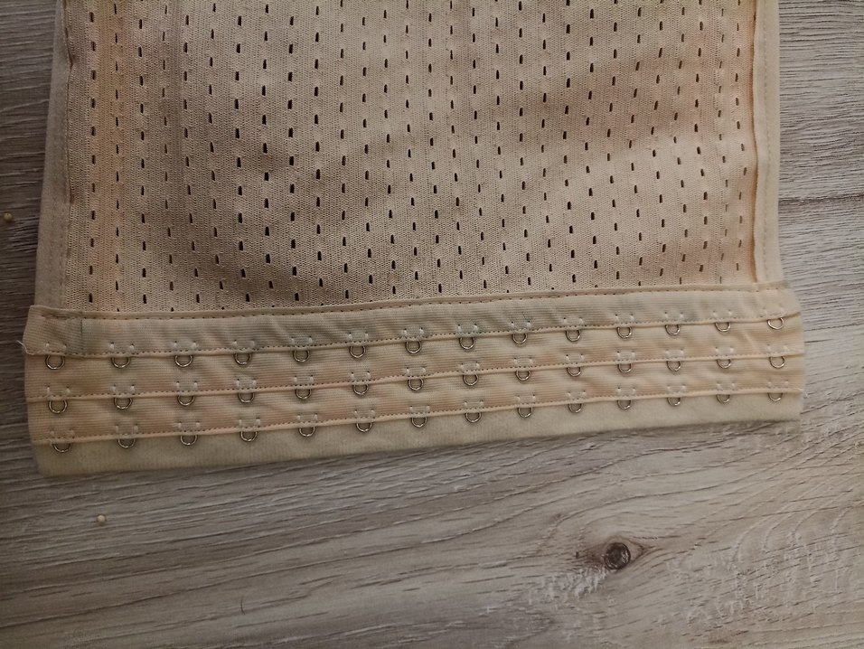 Bej Baskılı Göğüs Destek Korsesi - Görsel 5