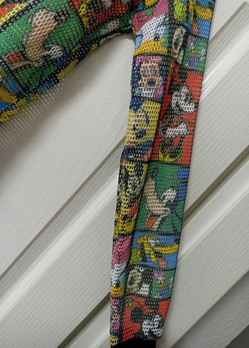 Renkli  Desenli File Ceket - Görsel 2