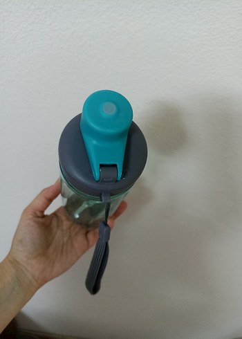 Mavi ve Gri kapak Su Matarası - Görsel 4