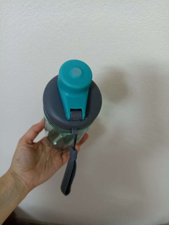 Mavi ve Gri kapak Su Matarası - Görsel 4