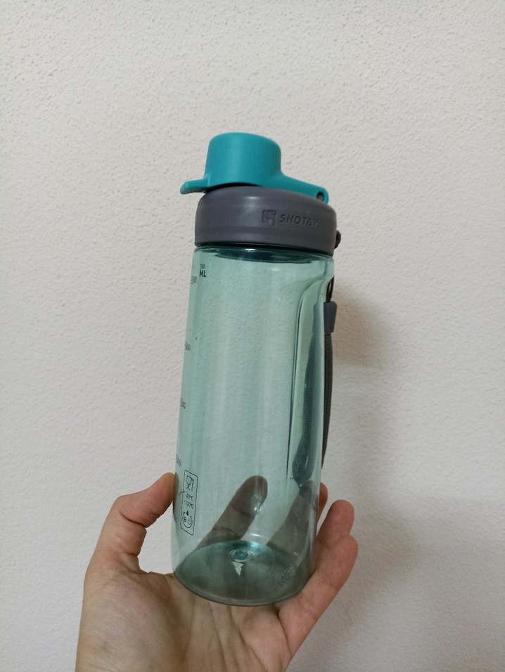 Mavi ve Gri kapak Su Matarası - Görsel 2