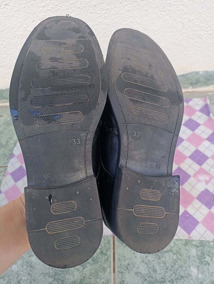 Siyah Klasik Erkek Çocuk Ayakkabısı - Görsel 3