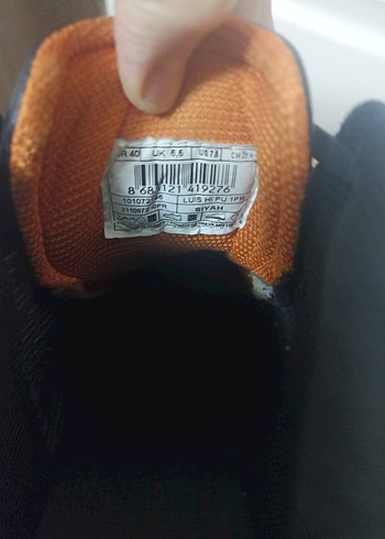 Erkek Siyah Bağcıklı Spor Bot - Görsel 5