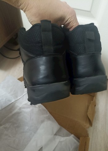 Erkek Siyah Bağcıklı Spor Bot - Görsel 9