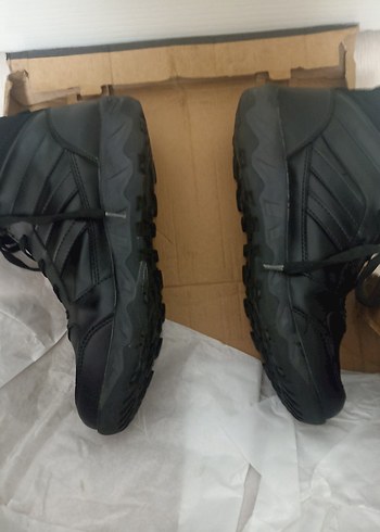 Erkek Siyah Bağcıklı Spor Bot - Görsel 7