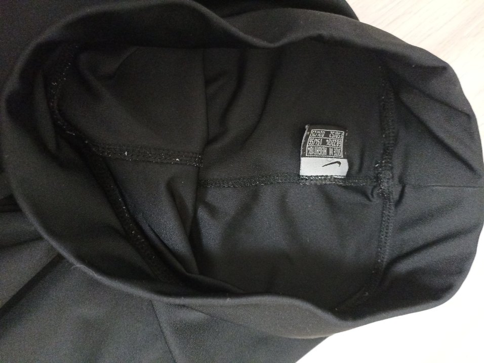 Siyah Elastik Kadın Spor Tayt - Görsel 4