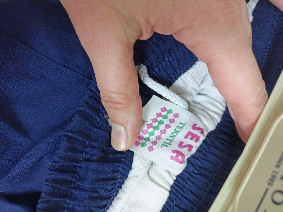 Erkek Lacivert Bol Kesim Fermuarlı Eşofman - Görsel 4