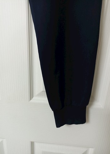 Fermuarlı Siyah Kadın Eşofman Altı - Görsel 6