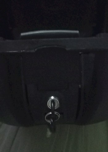 Tien Kilitli Siyah Motosiklet Çantası 35 lt - Görsel 4