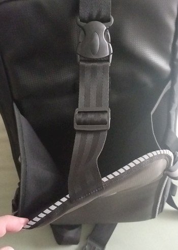 Motobros Siyah Sırt çantası - Görsel 2