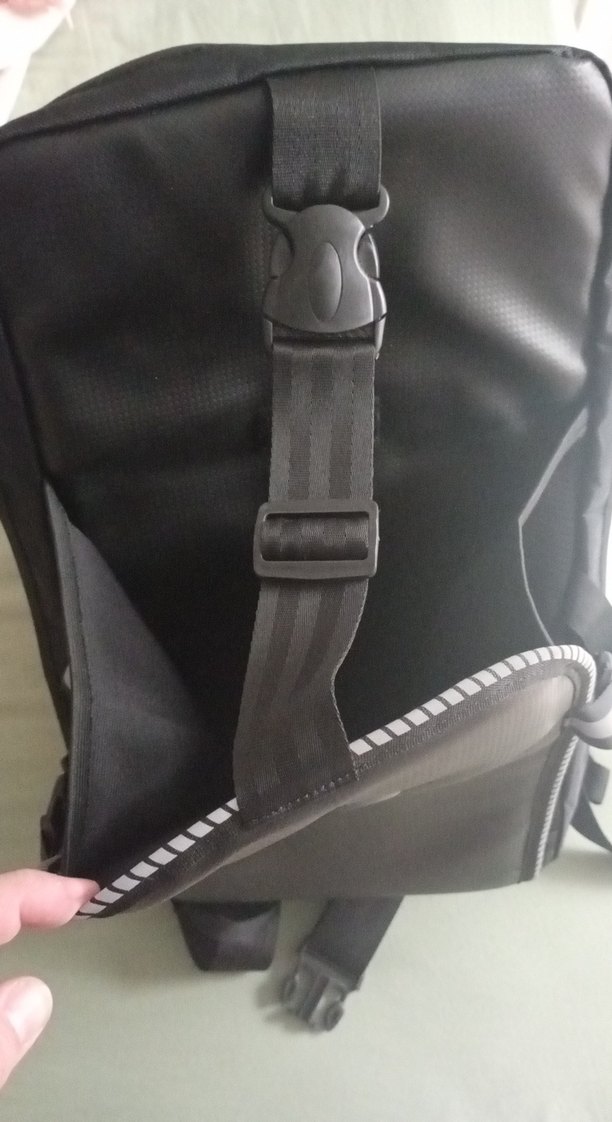 Motobros Siyah Sırt çantası - Görsel 2