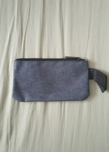 Fermuarlı Mavi Unisex Sırt Çantası 3lü set - Görsel 3