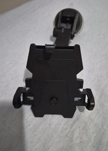 Siyah Telefon Tutucu Vakumlu - Görsel 2