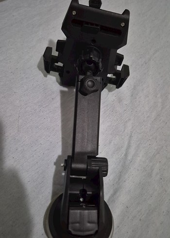 Siyah Telefon Tutucu Vakumlu - Görsel 4