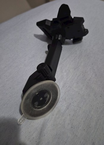 Siyah Telefon Tutucu Vakumlu - Görsel 3