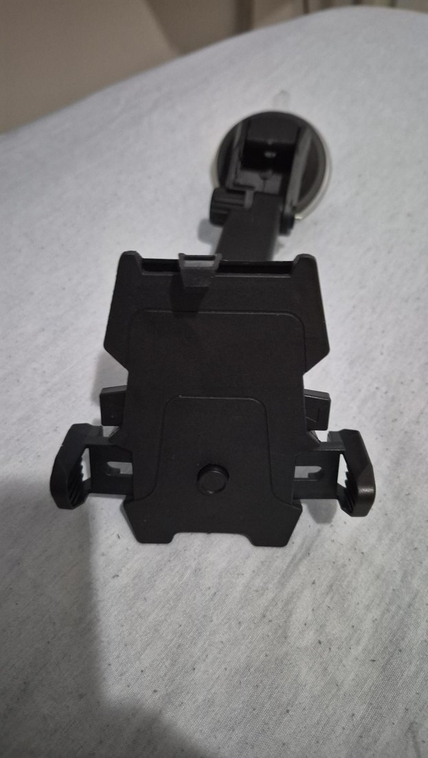 Siyah Telefon Tutucu Vakumlu - Görsel 2