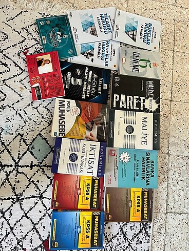 KPSS A grubu/banka sınavlarına hazırlık kitapları