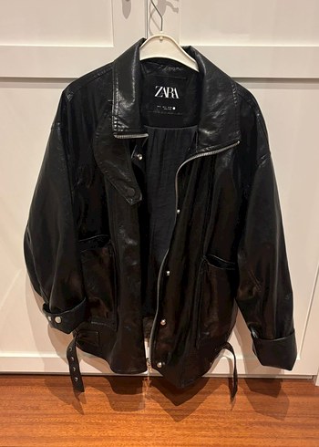 Zara deri ceket - Görsel 2